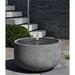 Campania International Echo Concrete Fountain | 19 H x 28 W x 28 D in | Wayfair FT-302-BR