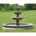 Campania International Newport Concrete Fountain | 78 H x 104 W x 104 D in | Wayfair FT-0124-GS