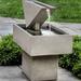 Campania International Concrete Triad Fountain | 35.5 H x 20.25 W x 36 D in | Wayfair FT-285-BR