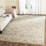 Gray 72 x 0.63 in Indoor Area Rug - Darby Home Co Brinwood Hand-Knotted Wool Ivory/Area Rug Wool | 72 W x 0.63 D in | Wayfair DABY2446 38716747