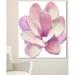 Design Art Cute Light Magnolia Flower - Wrapped Canvas Graphic Art Print Canvas in Pink | 20 H x 12 W x 1 D in | Wayfair PT14228-12-20