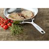 Demeyere Industry 5-Ply Stainless Steel Fry Pan Non Stick/Stainless Steel in Gray | 3.74 H in | Wayfair 48624