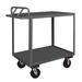 Durham Manufacturing Utility Cart w/ Ergonomic Handle Metal in White | 45 H x 36 W x 24 D in | Wayfair RSCE-2436-2-3.6K-95