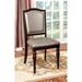 Darby Home Co Arik Dining Chair Faux Leather/Upholstered in Gray | 41.5 H x 25.5 D in | Wayfair DRBH2950 44337004