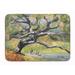 East Urban Home Oak Tree on the Bay w/ Sailboats Rectangle Microfiber Non-Slip Bath Rug Memory Foam | Wayfair EAAS8116 40012581