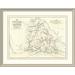 East Urban Home 'Civil War Map of the Field of Shiloh, Near Pittsburgh Landing, Tennessee, 1862' Framed Print in Gray/White | Wayfair