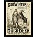 East Urban Home 'George Winter Brewing Company' Framed Graphic Art Print Paper in Gray | 12 H x 9 W x 1 D in | Wayfair EASN8139 39525549