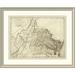 East Urban Home 'State of Virginia, 1796' Framed Print Paper in Brown | 30 H x 38 W x 1.5 D in | Wayfair EASN4028 39507128