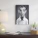 East Urban Home Vintage Celebrity Sunday Series: Robert Mitchum Memorabilia on Wrapped Canvas in Black/Gray/White | 40 H x 26 W x 1.5 D in | Wayfair