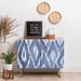 East Urban Home Natalie Baca 2 Door Accent Cabinet Wood in Blue/Brown | 30 H x 35.5 W x 17.5 D in | Wayfair EUAH7972 39902666