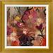 East Urban Home 'Garden of a Joyful Day BL' Framed Oil Painting Print on Canvas Canvas, Wood | 24.25 H x 24.25 W x 1.5 D in | Wayfair