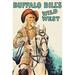 Buyenlarge Buffalo Bill Wild West Vintage Advertisement | 36 H x 24 W x 1.5 D in | Wayfair 0-587-62796-LC2436