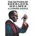 Buyenlarge The Return of Sherlock Holmes by Erberto Carboni Vintage Advertisement in Blue/Red | 36 H x 24 W x 1.5 D in | Wayfair 0-587-05109-4C2436