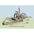 Buyenlarge The Feering Front-Cut Giant Mower PGraphic art in Gray/Green | 24 H x 36 W x 1.5 D in | Wayfair 0-587-07583-xC2436