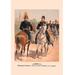 Buyenlarge Brigadier-General, Staff & Line Officers (Full Dress) by H.A. Ogden Painting Print in Brown | 36 H x 24 W x 1.5 D in | Wayfair