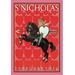 Buyenlarge St. Nicholas - Valentines Vintage Advertisement in Black/Red | 36 H x 24 W x 1.5 D in | Wayfair 0-587-10597-6C2436