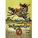 Buyenlarge 'The Emerald City of Oz' by John R. Neill Vintage Advertisement in Green/Yellow | 36 H x 24 W x 1.5 D in | Wayfair 0-587-23859-3C2436