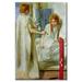 Buyenlarge Annunciation by Dante Gabriel Rossetti - Unframed Print in Gray | 42 H x 28 W x 1.5 D in | Wayfair 0-587-61130-LC2842