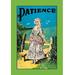 Buyenlarge 'Patience' Vintage Advertisement in Blue/Green/Yellow | 36 H x 24 W x 1.5 D in | Wayfair 0-587-10322-1C2436