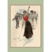 Buyenlarge 'Fore' by Harrison Fisher Painting Print in Brown/Gray/Red | 36 H x 24 W x 1.5 D in | Wayfair 0-587-14064-xC2436