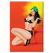 Buyenlarge Beauty Magazine Hot in Black - Graphic Art Print in White | 36 H x 24 W x 1.5 D in | Wayfair 0-587-28580-xC2436