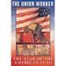 Buyenlarge 'The Union Worker' by Wilbur Pierce Vintage Advertisement in Blue/Gray/Red | 36 H x 24 W x 1.5 D in | Wayfair 0-587-22253-0C2436