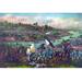 Buyenlarge 'Battle of Paceo February 4 & 5 1900' Painting Print in Blue/Brown/Green | 24 H x 36 W x 1.5 D in | Wayfair 0-587-23745-7C2436