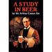 Buyenlarge 'A Study in Beer - Sir Arthur Conan Doyle' by Wilbur Pierce Vintage Advertisement in Black/Brown/Red | 30 H x 20 W x 1.5 D in | Wayfair