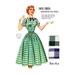 Buyenlarge 'Your Check Registering for Spring' by Fashion Frocks Vintage Advertisement in Green | 30 H x 20 W x 1.5 D in | Wayfair