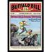 Buyenlarge 'The Buffalo Bill Stories Buffalo Bill' Vintage Advertisement in Blue/Red/Yellow | 36 H x 24 W x 1.5 D in | Wayfair 0-587-15442-xC2436