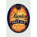 Buyenlarge 'Stanton Pale Ale Beer' Vintage Advertisement in Blue/Orange | 36 H x 24 W x 1.5 D in | Wayfair 0-587-22553-xC2436