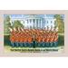 Buyenlarge The United States Marine Band at the White House - Advertisement Print in Blue/Green/Red | 66 H x 44 W x 1.5 D in | Wayfair