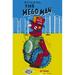 Buyenlarge 'The Megoman' Vintage Advertisement in Blue/Red/Yellow | 66 H x 44 W x 1.5 D in | Wayfair 0-587-24917-xC4466