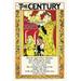 Buyenlarge 'The Century for Xmas' Vintage Advertisement in Red/Yellow | 36 H x 24 W x 1.5 D in | Wayfair 0-587-20790-6C2436