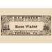 Buyenlarge 'Rose Water' Graphic Art in Black | 66 H x 44 W in | Wayfair 0-587-26806-9C4466