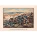 Buyenlarge U.S. Army - Field Batteries, Malvern Hill, 1862 by Arthur Wagner Painting Print in Blue/Brown | 44 H x 66 W x 1.5 D in | Wayfair