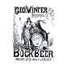 Buyenlarge 'George Winter Brewing Company' Graphic Art in Black/White | 42 H x 28 W x 1.5 D in | Wayfair 0-587-22590-4C2842