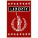 Buyenlarge Liberty Broom Label - Unframed Graphic Art Print in Black/Red | 30 H x 20 W x 1.5 D in | Wayfair 0-587-23085-1C2030