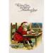 Buyenlarge 'Wishing You the Best of Christmas Joys' Graphic Art in Brown/Green/Red | 30 H x 20 W x 1.5 D in | Wayfair 0-587-22977-2C4466