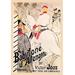 Buyenlarge Babylone d by Henri de Toulouse-Lautrec - Unframed Advertisements Print in Gray/White | 66 H x 44 W x 1.5 D in | Wayfair