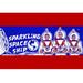 Buyenlarge 'Sparkling Space Ship' Vintage Advertisement in Blue/Red | 28 H x 42 W x 1.5 D in | Wayfair 0-587-25056-9C2842