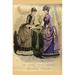 Buyenlarge 'Newest French Fashions 1884' by Warren Painting Print in White | 36 H x 24 W x 1.5 D in | Wayfair 0-587-32242-xC2436