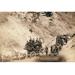 Buyenlarge Omaha Board of Trade in Mountains Near Deadwood - Graphic Art Print in Black/Gray | 44 H x 66 W x 1.5 D in | Wayfair 0-587-23813-5C4466