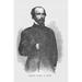 Buyenlarge General Darius H. Couch by Frank Leslie - Print in Black/White | 42 H x 28 W x 1.5 D in | Wayfair 0-587-32423-6C2842