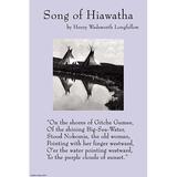 Buyenlarge 'Song of Hiawatha' by Henry Wadsworth Longfellow Graphic Art in Black/White | 30 H x 20 W x 1.5 D in | Wayfair 0-587-26940-5C2030