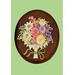 Buyenlarge Tart Decoration w/ Butter Cream Flowers Graphic Art in Brown | 42 H x 28 W x 1.5 D in | Wayfair 0-587-07628-3C2842
