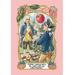 Buyenlarge Father, I Cannot Tell a Lie Vintage Advertisement in Blue/Pink | 66 H x 44 W x 1.5 D in | Wayfair 0-587-02208-6C4466