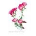 Buyenlarge Oenothera Speciosa Var Rosea by Henry Moon - Graphic Art Print in Green/Pink | 66 H x 44 W x 1.5 D in | Wayfair 0-587-03674-5C4466