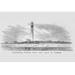 Buyenlarge 'Florida East Coast Lighthouse Jupiter' by Frank Leslie Painting Print in White | 24 H x 36 W x 1.5 D in | Wayfair 0-587-32875-4C2436