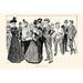 Buyenlarge 'Some Professional People' by Charles Dana Gibson Painting Print in Black | 28 H x 42 W x 1.5 D in | Wayfair 0-587-27734-3C2842